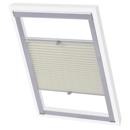 Tenda plissettata oscurante crema U08/808 - homemem39