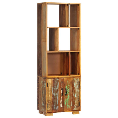 Libreria 60x35x180 cm in Legno Massello di Recupero - homemem39
