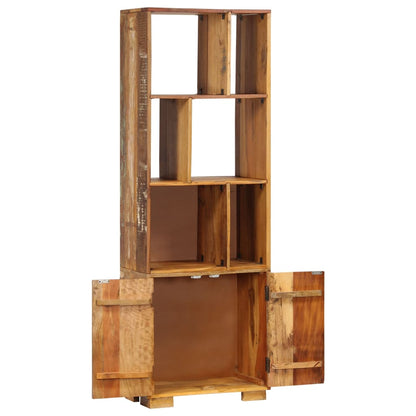 Libreria 60x35x180 cm in Legno Massello di Recupero - homemem39