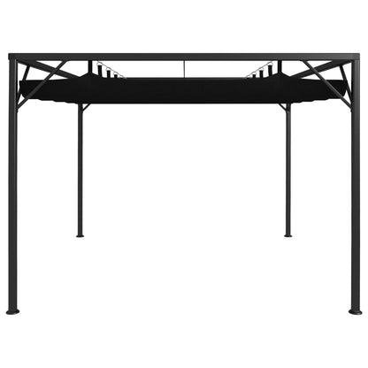 Gazebo da Giardino con Tetto a Scomparsa 3x3 m Antracite - homemem39