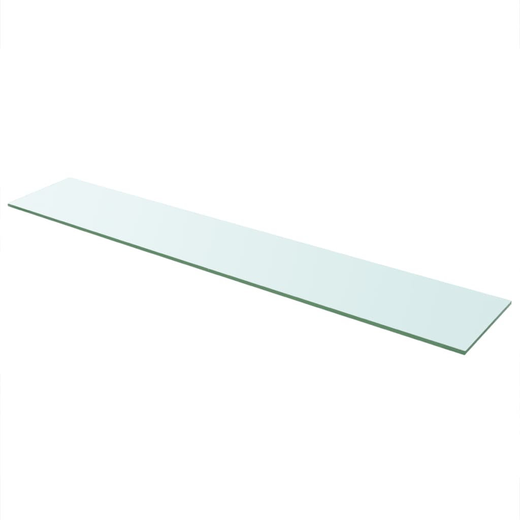 Mensole in Vetro Trasparente 2 pz 110x20 cm - homemem39
