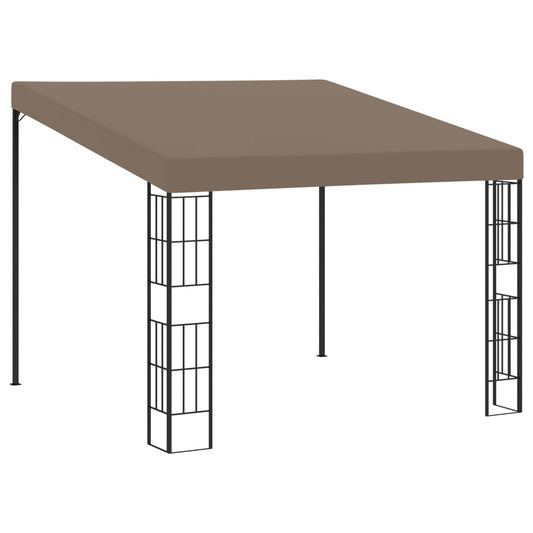 Gazebo a Parete 3x3 m Talpa in Tessuto - homemem39