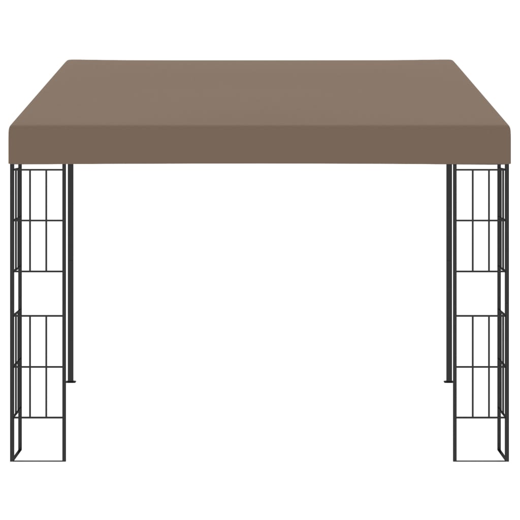 Gazebo a Parete 3x3 m Talpa in Tessuto - homemem39