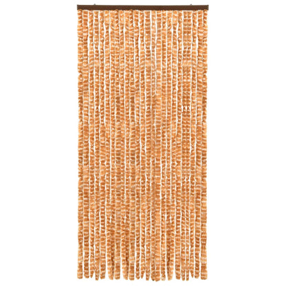 Zanzariera Ocra e Bianco 100x220 cm Ciniglia - homemem39