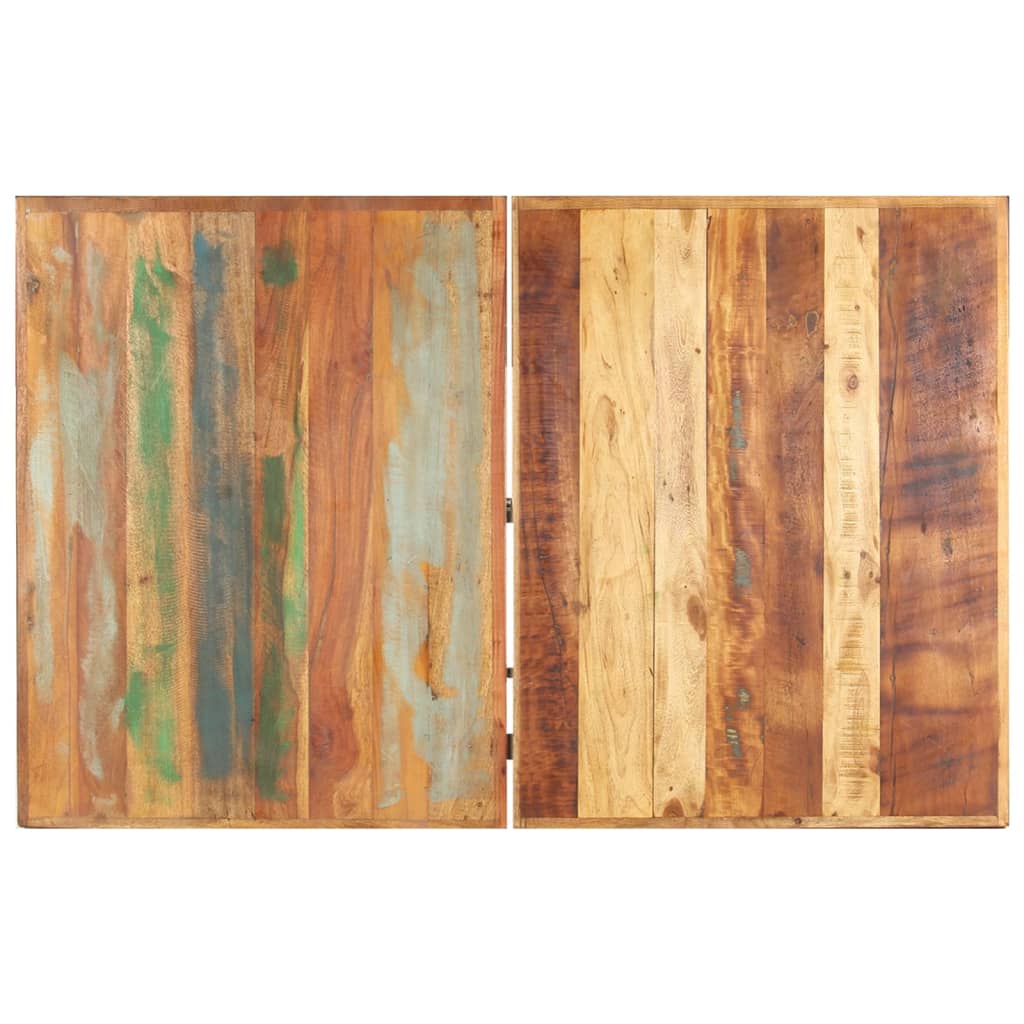 Tavolino da Salotto in Legno Massello di Recupero 142x90x42 cm - homemem39