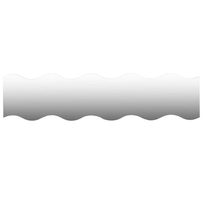 Specchi da Parete 4 pz 110x23 cm Vetro a Onda - homemem39