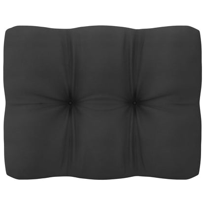 Set Divani da Giardino 9 pz con Cuscini Massello di Pino Nero - homemem39