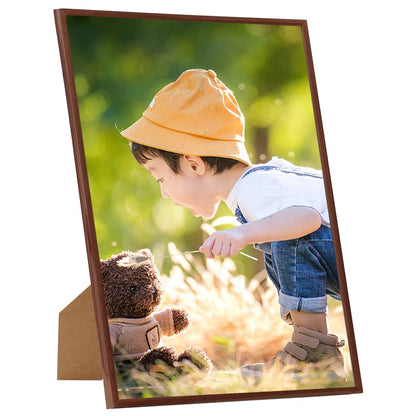 Cornici Foto Collage 5 pz a Muro o Tavolo Bronzo 59,4x84 cm MDF - homemem39