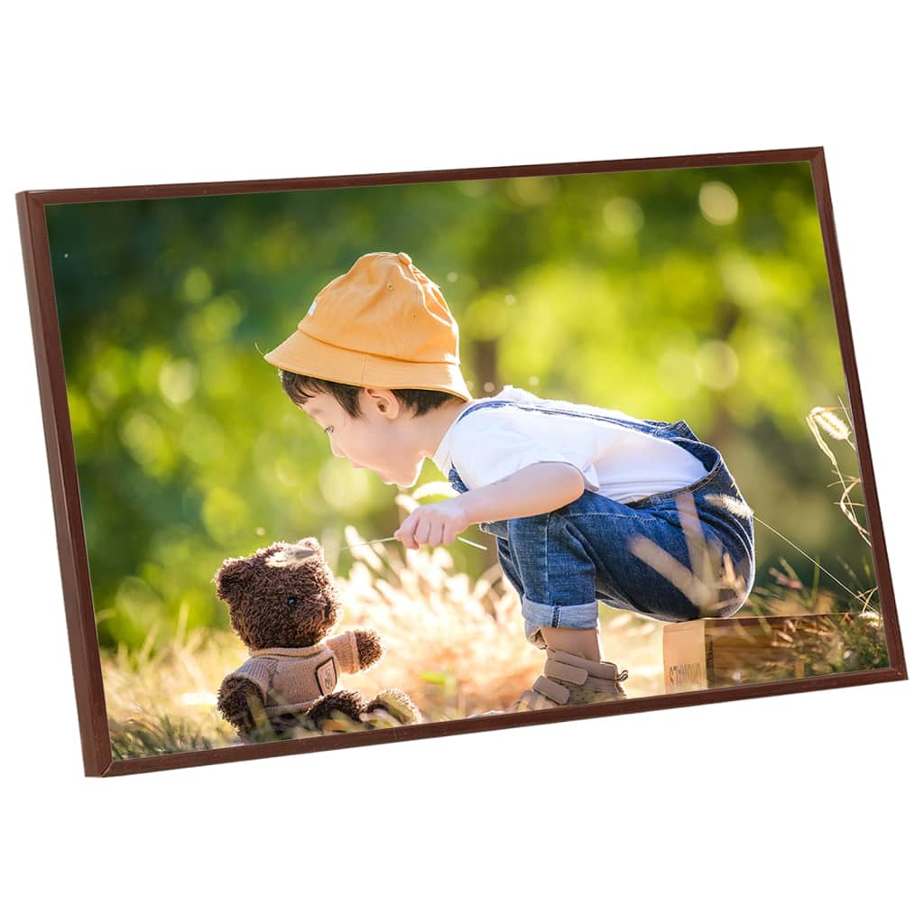Cornici Foto Collage 5 pz a Muro o Tavolo Bronzo 59,4x84 cm MDF - homemem39