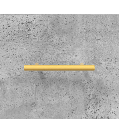 Scarpiera Grigio Cemento 30x35x105 cm in Legno Multistrato - homemem39