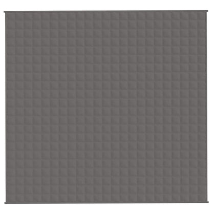 Coperta Ponderata Grigia 220x235 cm 11 kg Tessuto - homemem39