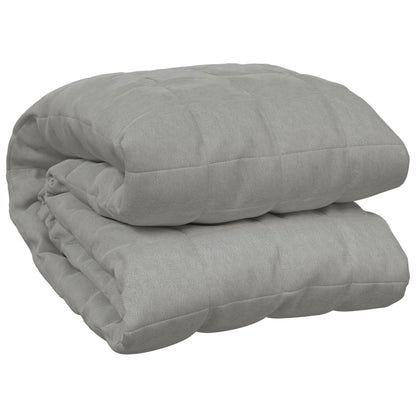 Coperta Ponderata Grigia 152x203 cm 7 kg Tessuto - homemem39