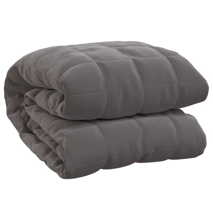 Coperta Ponderata Grigia 200x230 cm 13 kg Tessuto - homemem39
