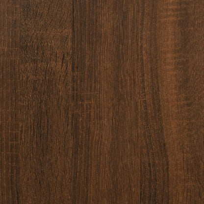 Libreria 6 Ripiani Rovere Marrone 60x30x188cm Legno Multistrato - homemem39